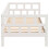 Berkfield Day Bed without Mattress White Solid Wood Pine 90x190 cm Single 6