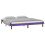 Berkfield LED Bed Frame without Mattress Honey Brown 120x190cm  Solid Wood 3
