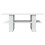 Berkfield Coffee Table White 102x55x42 cm Engineered Wood 3
