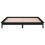 Berkfield LED Bed Frame without Mattress Black 120x190 cm Small Double  Solid Wood 7