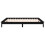 Berkfield LED Bed Frame without Mattress Black 120x190 cm Small Double  Solid Wood 8