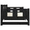 Berkfield Pull-out Day Bed without Mattress Black Solid Wood Pine 2x cm 9