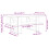 Berkfield Coffee Table White 102x55x42 cm Engineered Wood 8