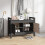 Berkfield Hall Bench Grey 80x40x60 cm Solid Wood Pine 6