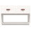 Berkfield TV Cabinet White 90x40x60 cm Solid Wood Pine 6