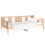 Berkfield Day Bed without Mattress Solid Wood Pine 90x200 cm 3