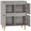 Berkfield Sideboard Grey Sonoma 60x35x70 cm Engineered Wood 8