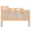 Berkfield Day Bed without Mattress Solid Wood Pine 90x200 cm 8