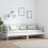 Berkfield Day Bed without Mattress White Solid Wood Pine 80x200 cm 4