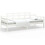 Berkfield Day Bed without Mattress White Solid Wood Pine 80x200 cm 2