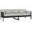 Berkfield Day Bed without Mattress Black Solid Wood Pine 80x200 cm 6