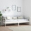 Berkfield Day Bed without Mattress White Solid Wood Pine 90x200 cm 4