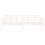 Berkfield Day Bed without Mattress White Solid Wood Pine 90x200 cm 8