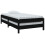 Berkfield Stack Bed without Mattress Black 75x190 cm Small Single Solid Wood Pine 5