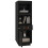 Berkfield Highboard Black 34x40x108,5 cm Solid Wood Pine 4
