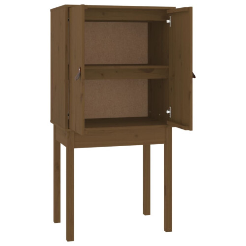 Berkfield Highboard Honey Brown 60x40x120 cm Solid Wood Pine 1