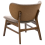 Beliani Armchair DAY Boucle Taupe 6