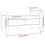 Berkfield Hall Bench Grey 80x40x43 cm Solid Wood Pine 10