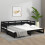 Berkfield Pull-out Day Bed without Mattress Black 2x(80x200) cm 4