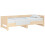 Berkfield Pull-out Day Bed without Mattress Solid Wood Pine 2x(80x200) cm 4