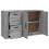 Berkfield Sideboard Grey Sonoma 100x33x59.5 cm Engineered Wood 8