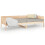 Berkfield Day Bed without Mattress Solid Wood Pine 80x200 cm 8