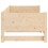 Berkfield Pull-out Day Bed without Mattress Solid Wood Pine 2x(80x200) cm 7