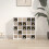 Berkfield Wine Cabinet White 56x25x56 cm Solid Wood Pine 3
