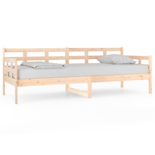 Berkfield Day Bed without Mattress Solid Wood Pine 80x200 cm 1