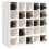 Berkfield Wine Cabinet White 56x25x56 cm Solid Wood Pine 6