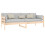 Berkfield Day Bed without Mattress Solid Wood Pine 80x200 cm 6