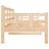 Berkfield Day Bed without Mattress Solid Wood Pine 80x200 cm 9