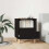 Berkfield Bedside Cabinet Black 40x35x50 cm 3