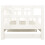 Berkfield Pull-out Day Bed without Mattress White 2x(80x200) cm 11