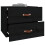 Berkfield Wall-mounted Bedside Cabinet Black 50x36x40 cm 5