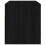 Berkfield Wall-mounted Bedside Cabinet Black 50x36x40 cm 7
