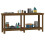 Berkfield Work Bench Honey Brown 180x50x80 cm Solid Wood Pine 6