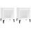 Berkfield Bedside Cabinets 2 pcs White 40x35x50 cm 2