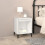 Berkfield Bedside Cabinets 2 pcs White 40x35x50 cm 3