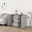 Berkfield Sideboard Grey Sonoma 91x29.5x65 cm Engineered Wood 3