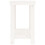 Berkfield Work Bench White 110x50x80 cm Solid Wood Pine 5