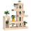 Berkfield Plant Stand 92x25x97 cm Solid Wood Pine 4