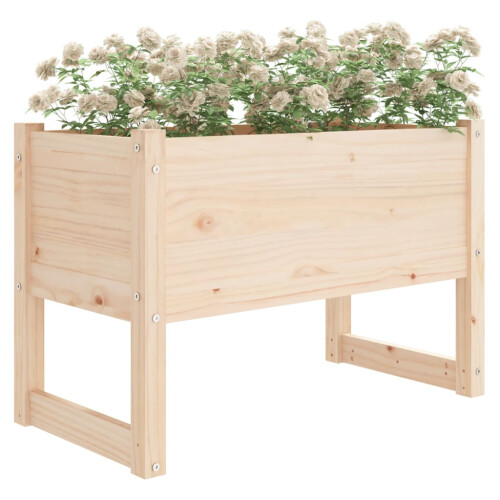 Berkfield Planter 78x40x52 cm Solid Wood Pine 2