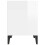 Berkfield Bedside Cabinet High Gloss White 40x35x50 cm 6