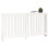 Berkfield Radiator Cover White 153x19x84 cm Solid Wood Pine 4