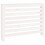 Berkfield Radiator Cover White 108.5x19x84 cm Solid Wood Pine 2