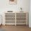 Berkfield Radiator Cover 153x19x84 cm Solid Wood Pine 3