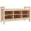 Berkfield Hall Bench 110x40x60 cm Solid Wood Pine 2