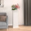 Berkfield Flower Stand White 40x40x90 cm Solid Wood Pine 3