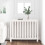 Berkfield Radiator Cover White 108.5x19x84 cm Solid Wood Pine 3
